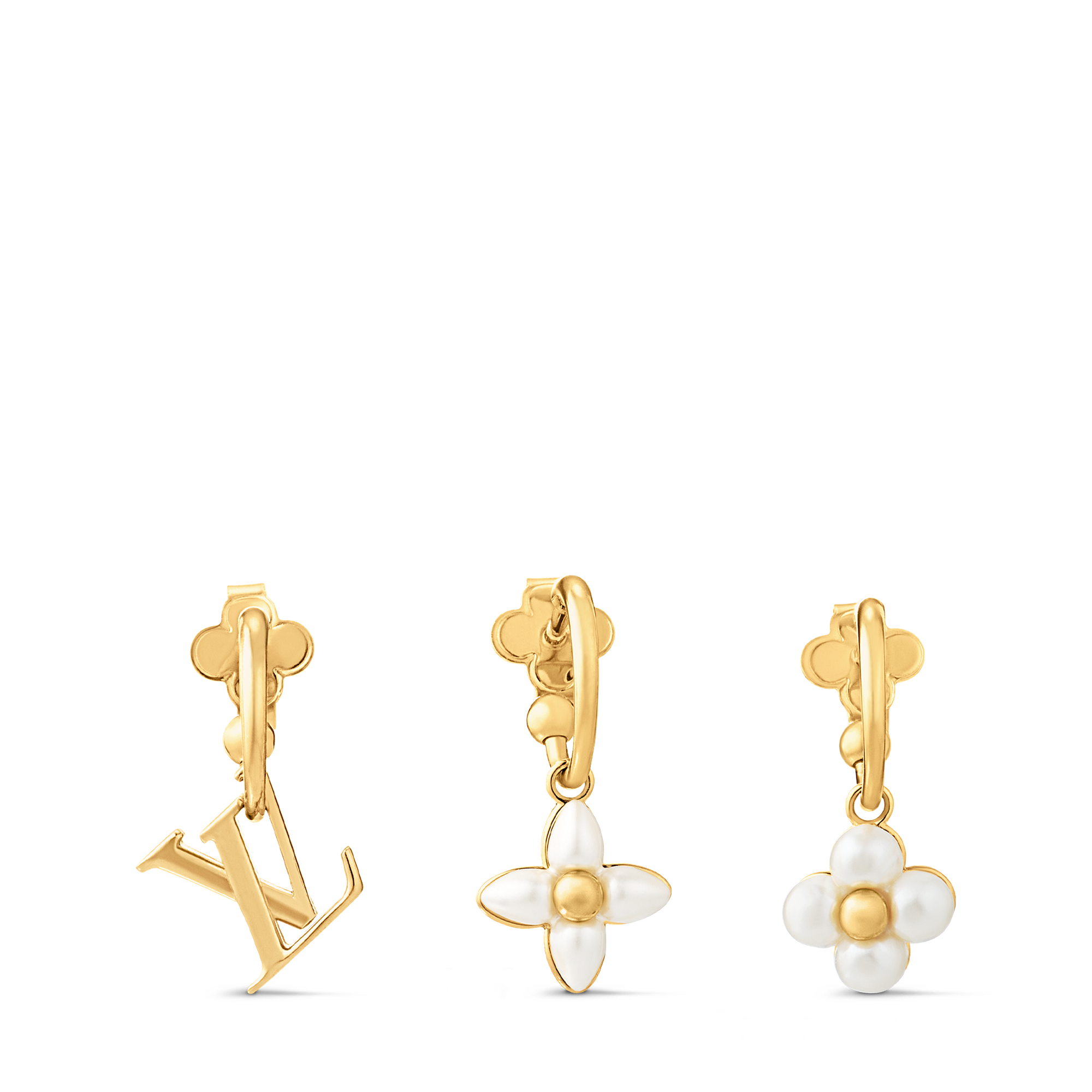 LV Floragram XS Earrings . - Fashion Jewellery | LOUIS VUITTON